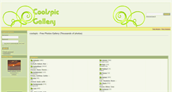Desktop Screenshot of coolspic.com