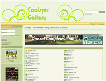 Tablet Screenshot of coolspic.com